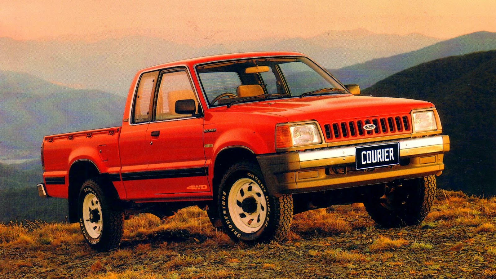 1990 Courier 4WD 2.6 E.F.I. @ Australia