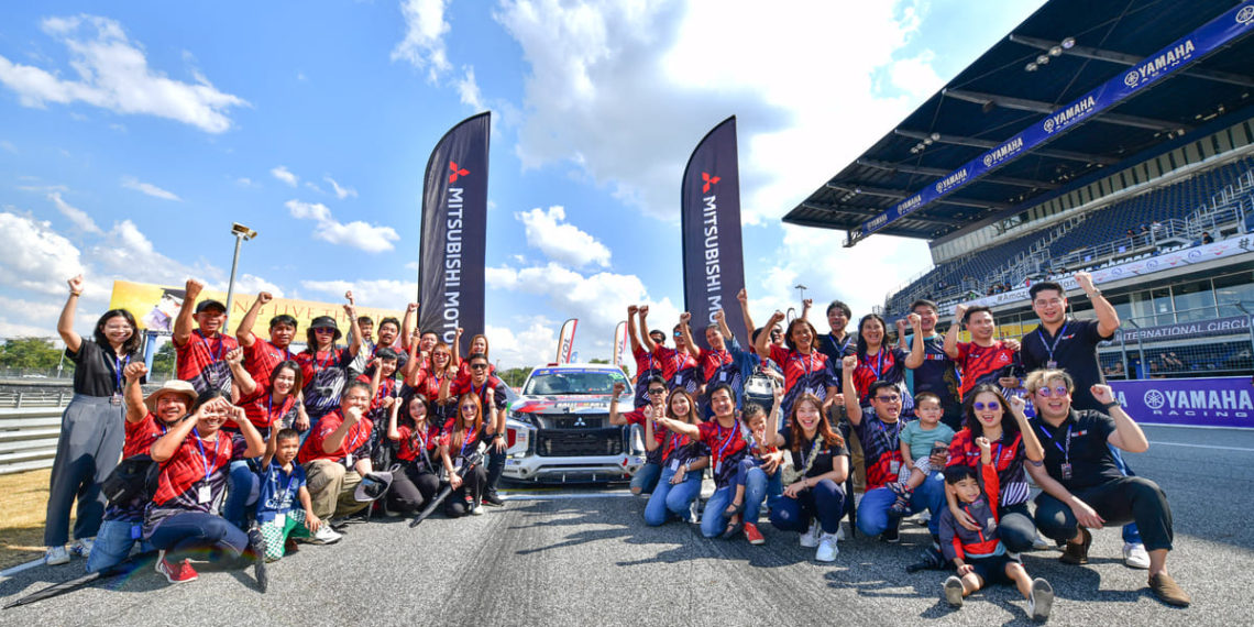 มิตซูบิชิ มอเตอร์ส ประเทศไทย ฉลองชัยบนโพเดียม ส่งท้ายการแข่งขัน Thailand Super Series 2023 สนามสุดท้ายที่บุรีรัมย์