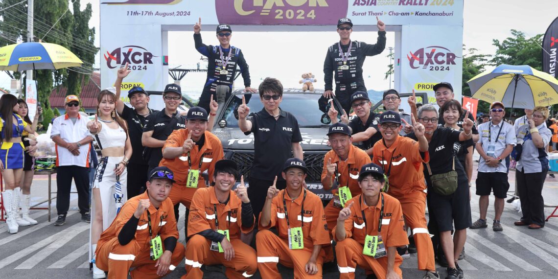 ยาง TOYO OPEN COUNTRY M/T  พิสูจน์ความแกร่งคว้าชัย Asia Cross Country Rally 2024