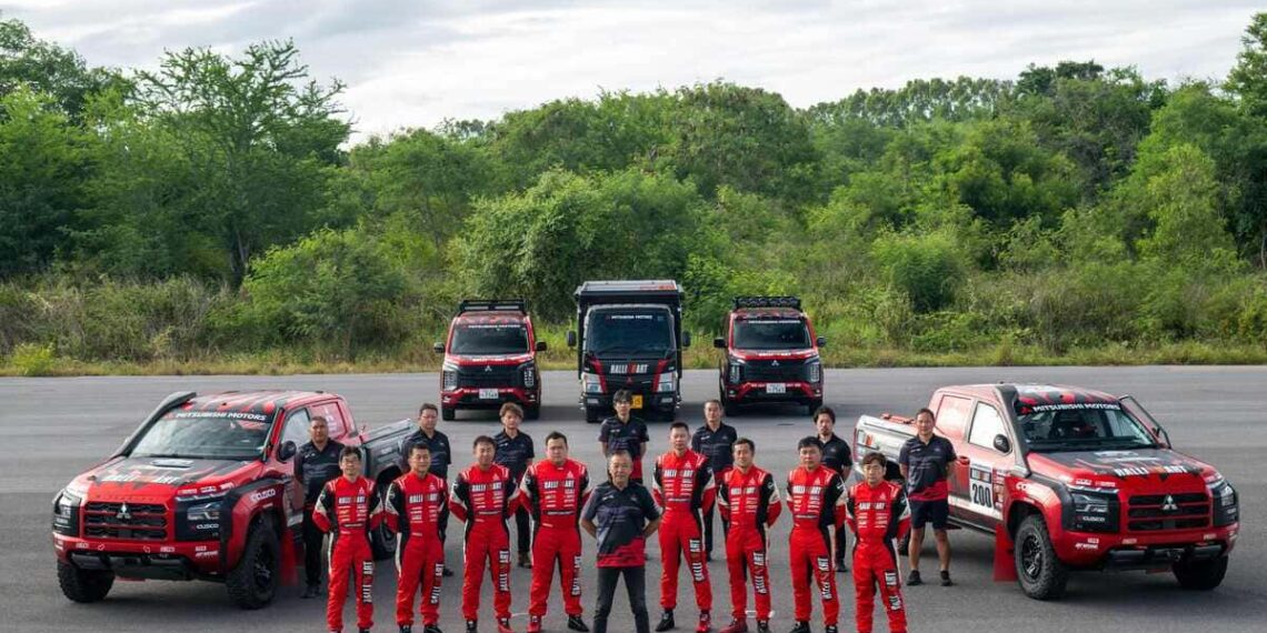 ทีมมิตซูบิชิ แรลลี่อาร์ต พิสูจน์สมรรถนะรถแข่ง ไทรทัน แรลลี่คาร์