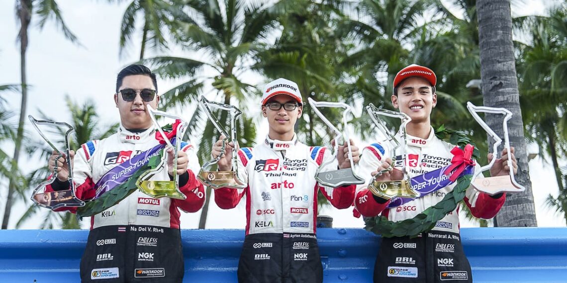 TOYOTA GAZOO Racing Thailand” ฟอร์มเดือดไม่แผ่ว ขึ้นโพเดียมศึก Thailand Super Series 2025 อีเว้นท์ 2 ที่บางแสน