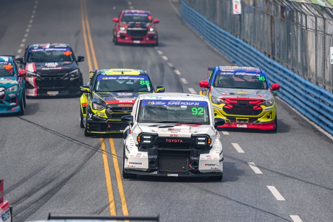 TOYOTA GAZOO Racing Thailand” ฟอร์มเดือดไม่แผ่ว ขึ้นโพเดียมศึก Thailand Super Series 2025 อีเว้นท์ 2 ที่บางแสน