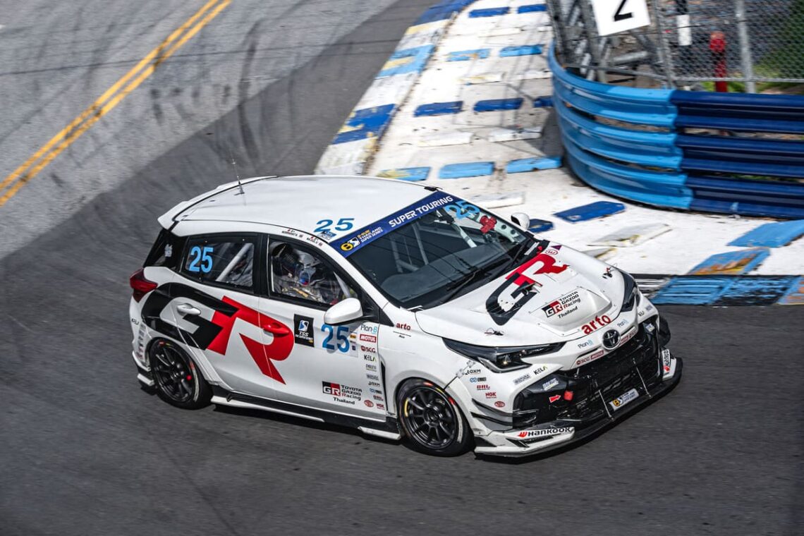 TOYOTA GAZOO Racing Thailand” ฟอร์มเดือดไม่แผ่ว ขึ้นโพเดียมศึก Thailand Super Series 2025 อีเว้นท์ 2 ที่บางแสน