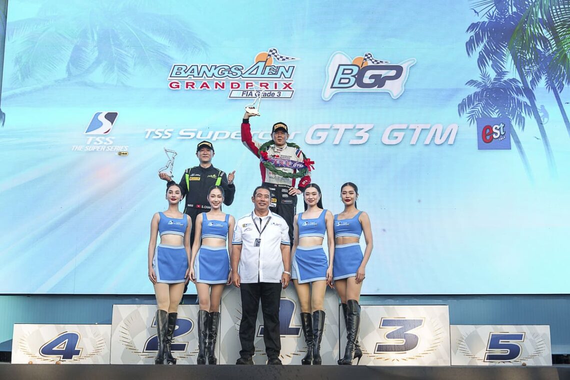 TOYOTA GAZOO Racing Thailand” ฟอร์มเดือดไม่แผ่ว ขึ้นโพเดียมศึก Thailand Super Series 2025 อีเว้นท์ 2 ที่บางแสน