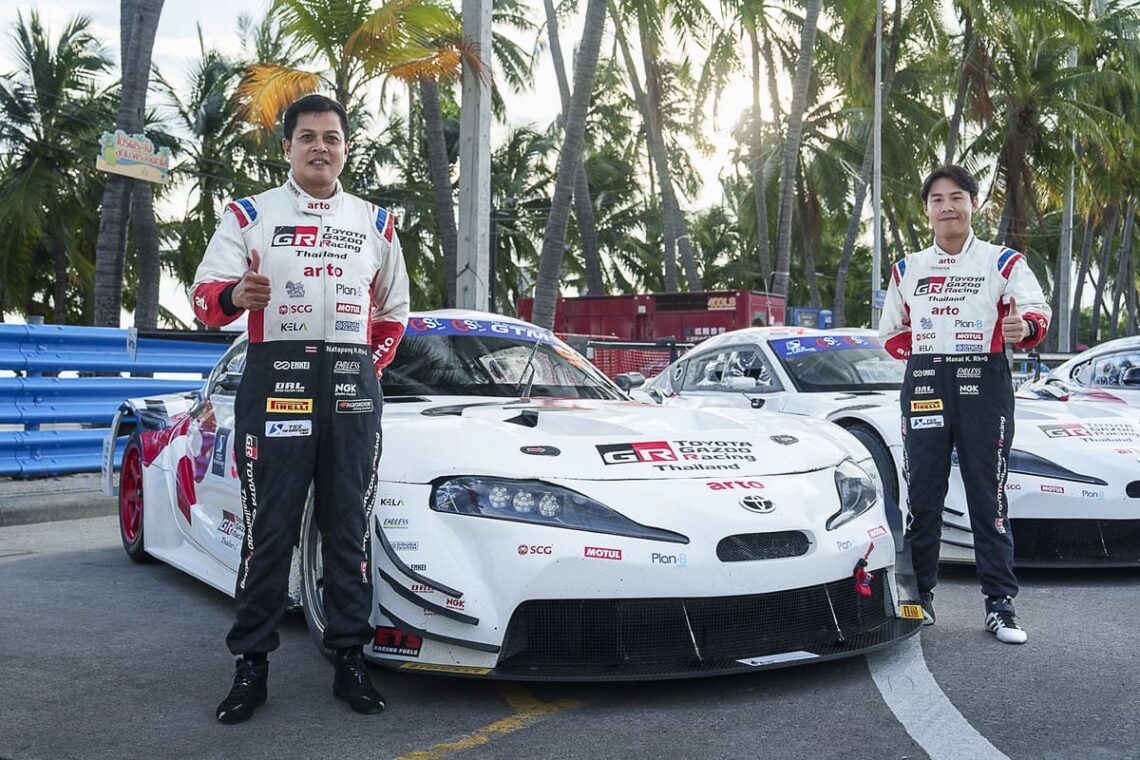 TOYOTA GAZOO Racing Thailand” ฟอร์มเดือดไม่แผ่ว ขึ้นโพเดียมศึก Thailand Super Series 2025 อีเว้นท์ 2 ที่บางแสน